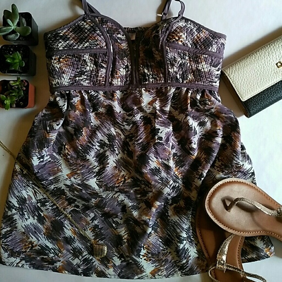 Abstract print tank top - Picture 1 of 4