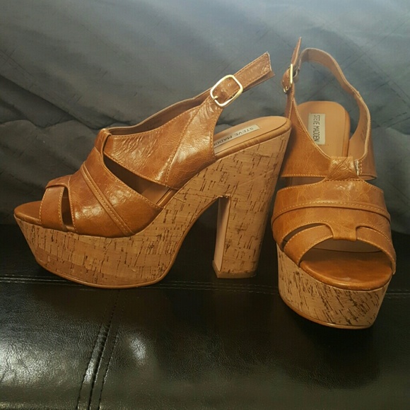 Tan cork wedge - Picture 3 of 3