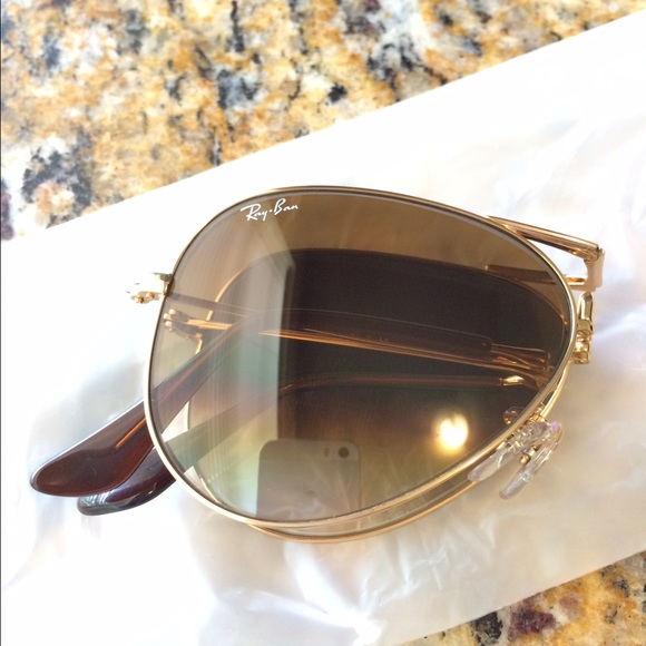 Ray-Ban Folding Aviator Sunglasses - Never Used!!!