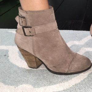 Franco Sarto Brown Booties