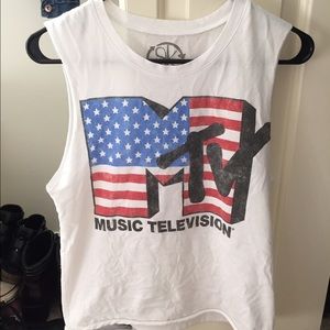 MTV muscle tee
