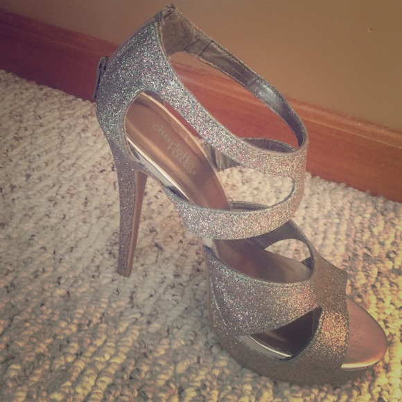 Multi-colored Sparkled heels!