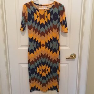XS LULAROE JULIA DRESS