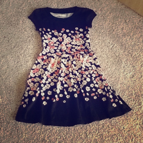 LC Lauren Conrad Floral Polyester Dress