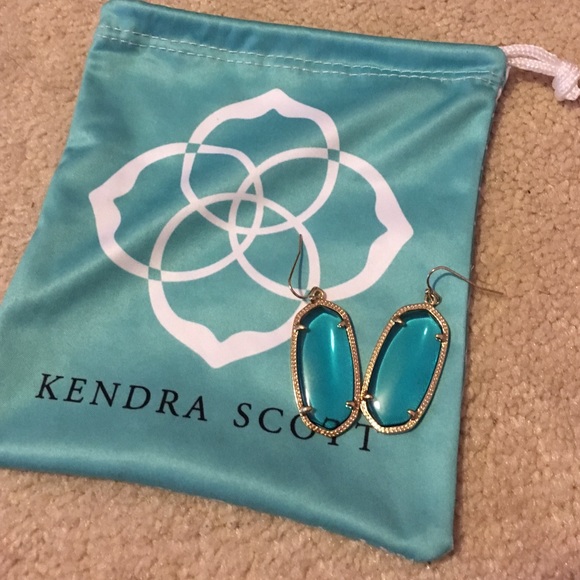 Kendra Scott Blue Elle Earrings