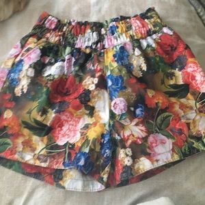 High wasted shorts