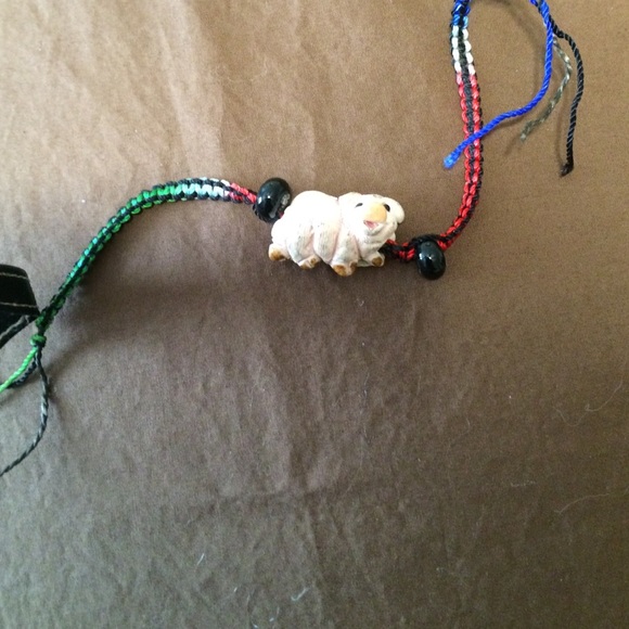 Pig ankle bracelet