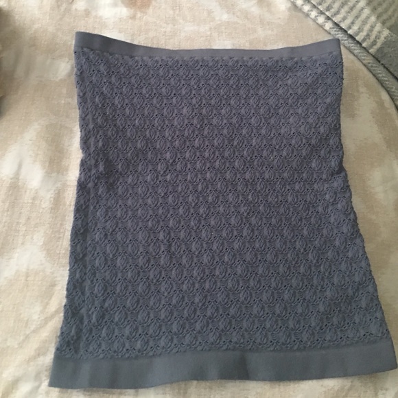 Free people gray tube top