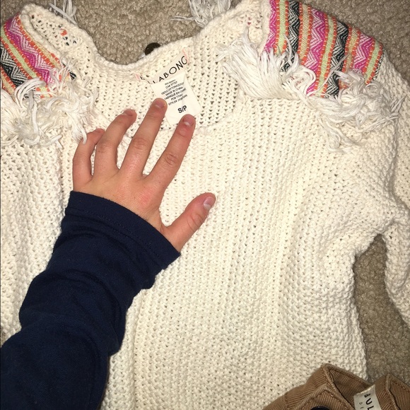 Billabong knit Aztec sweater - Picture 2 of 2