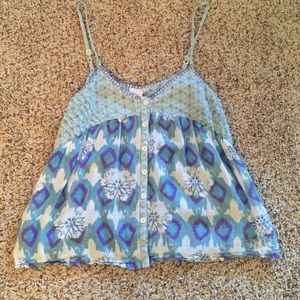 Baby doll style flowy tank