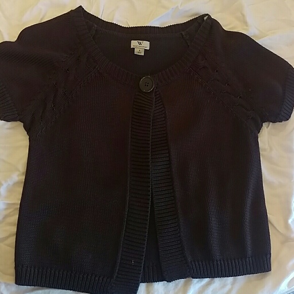 Chocolate brown shrug - Picture 1 of 3