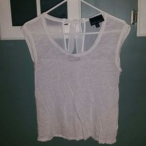 Cute white Cynthia Rowley top