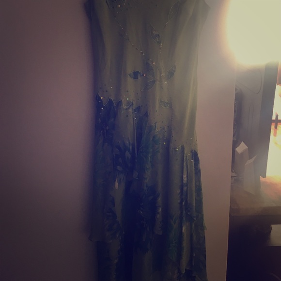 Lime summer dress