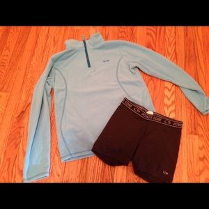 ✨❤️champion shorts and zip up✨❤️