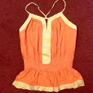 Guess Orange Blouse