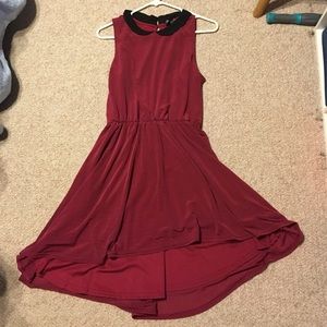 H&M burgundy dress