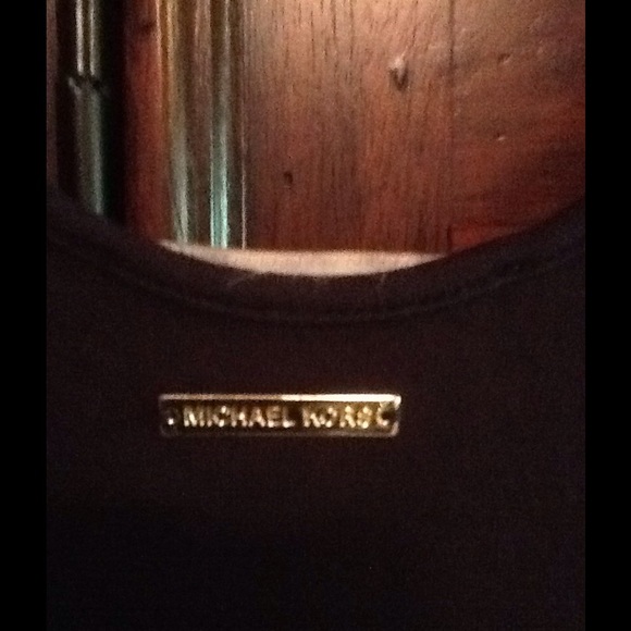 Michael Kors navy blue maxi dress size medium - Picture 3 of 4