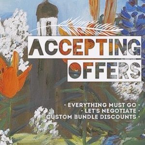 Make me offers!! ❤️✨🌺 i need the money! :)