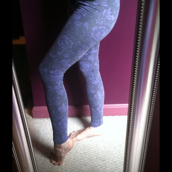 Flowered leggings