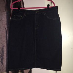 Lauren Ralph Lauren Denim Skirt