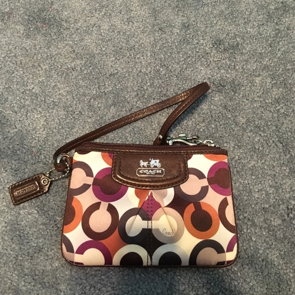 Never used Coach wristlet