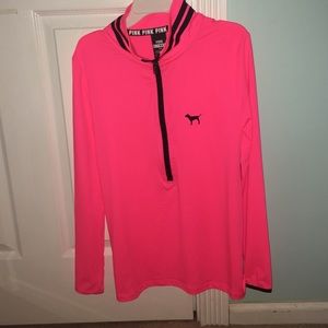 PINK ultimate half zip