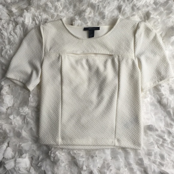 Cream crop top - Picture 1 of 1