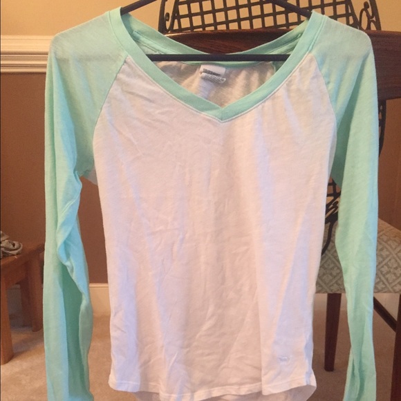 White and green shirt