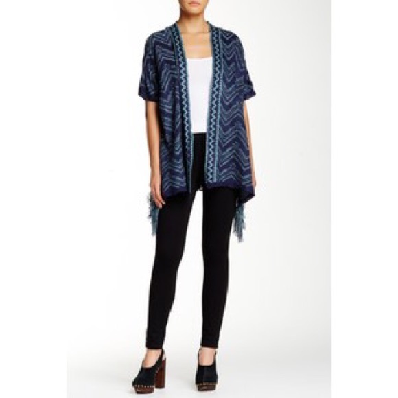 Romeo & Juliet zig zag fringe cardigan