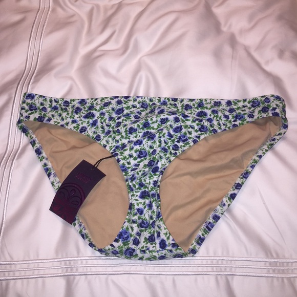 Brand new with tags J Crew blue flower bottom