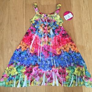 Brand New kids Girl's floral dress sz 10