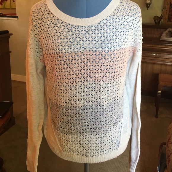 Tricolored sweater