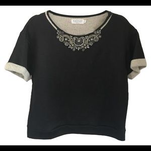 Velvet by Graham & Spencer Embroidered Sweater