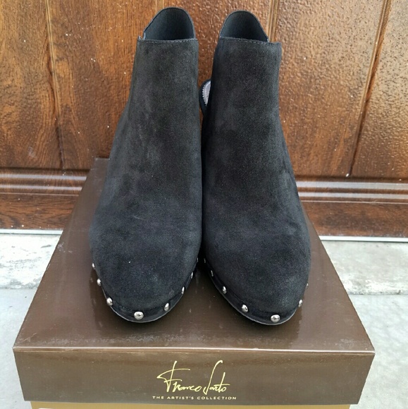 Franco Sarto Suede Booties - Picture 2 of 4
