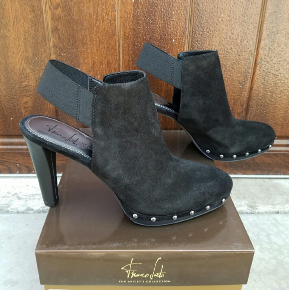 Franco Sarto Suede Booties - Picture 3 of 4