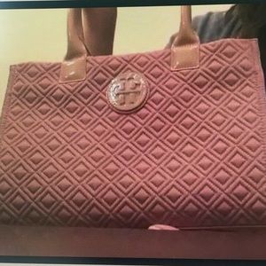 Tory Burch Mini Ella pink handbag