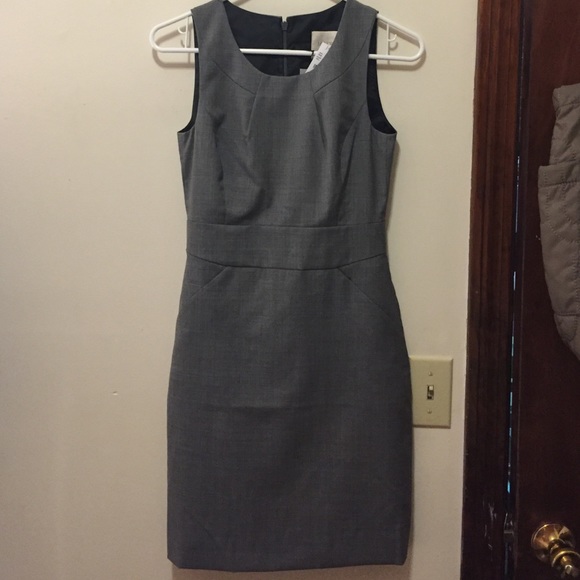 NWT jcrew grey dress