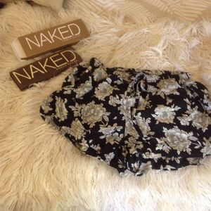 Urban Decay Naked pallet & Brandy flower shorts