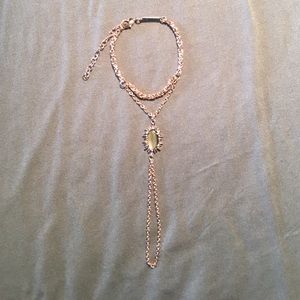 Kendra Scott Rose Gold Toby In Brown Pearl
