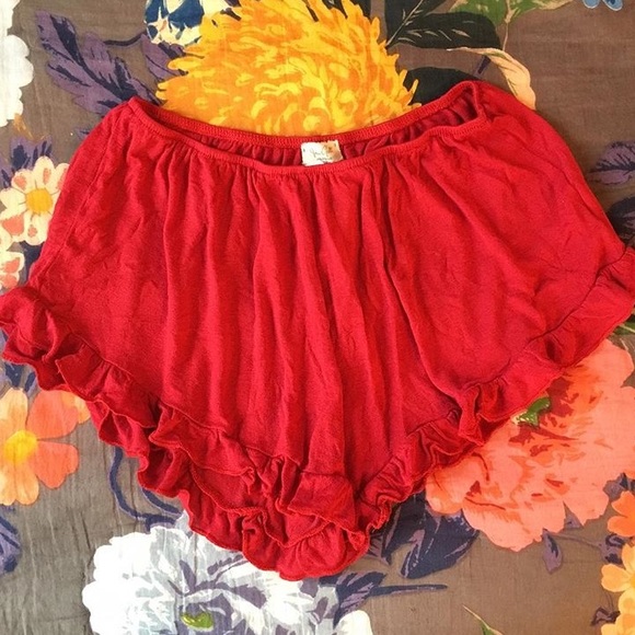 Brandy Melville Pants - Red Vodis