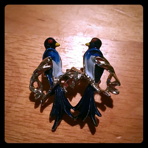 Bird brooch
