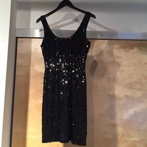 Black sparkling dress size 8