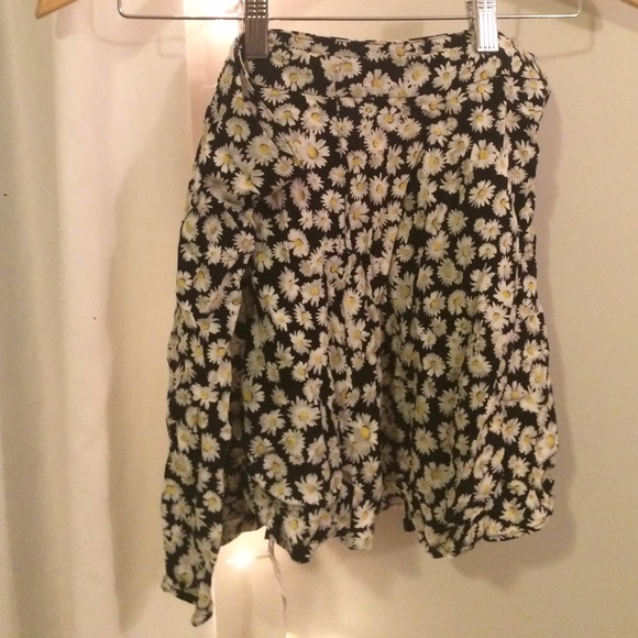 Urban outfitters flower skater skirt