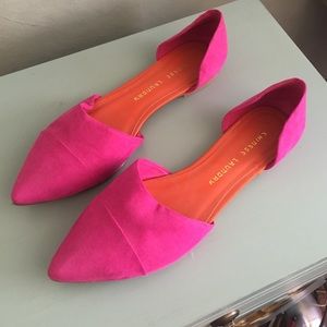 Pink Suede Shoes