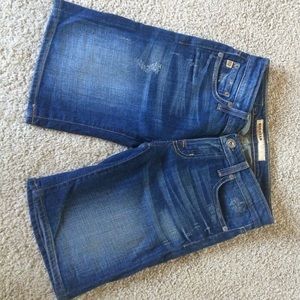 ( Big Star ) Dark wash shorts