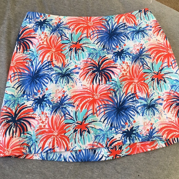 Lilly Pulitzer FEELIN SPARKS skirt sz 0
