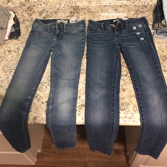 Abercrombie super skinny kids jeans