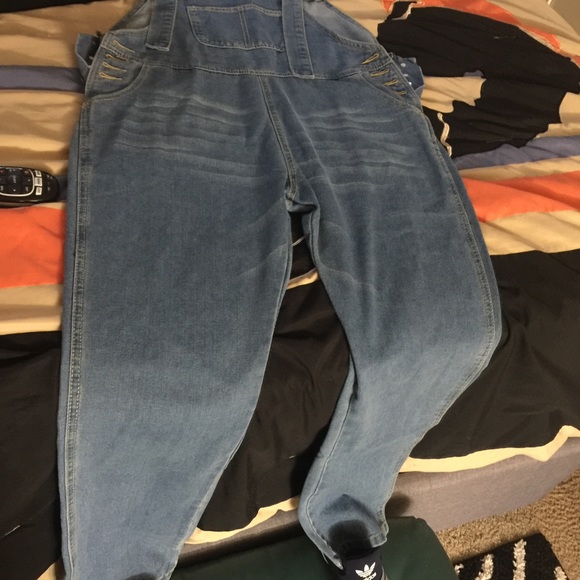 Gorgeous Jean jump suit. - Picture 2 of 4