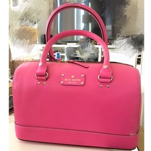 Kate Spade Boston Bag in Hot Pink