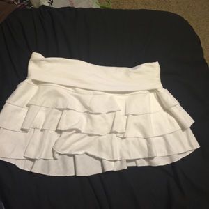 Wet Seal mini Ruffled skirt